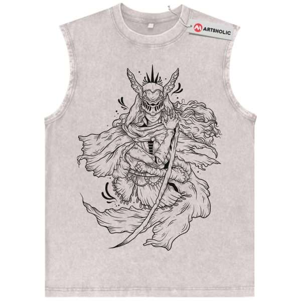 Malenia Blade of Miquella Tank Top, Elden Ring Tank Top, Game Tank Top, Vintage Tank Top