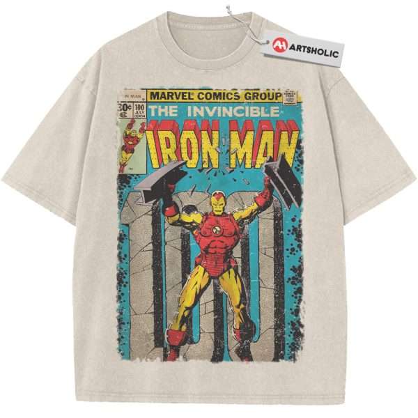 Iron Man Shirt, Marvel Comics Shirt, Vintage Tee