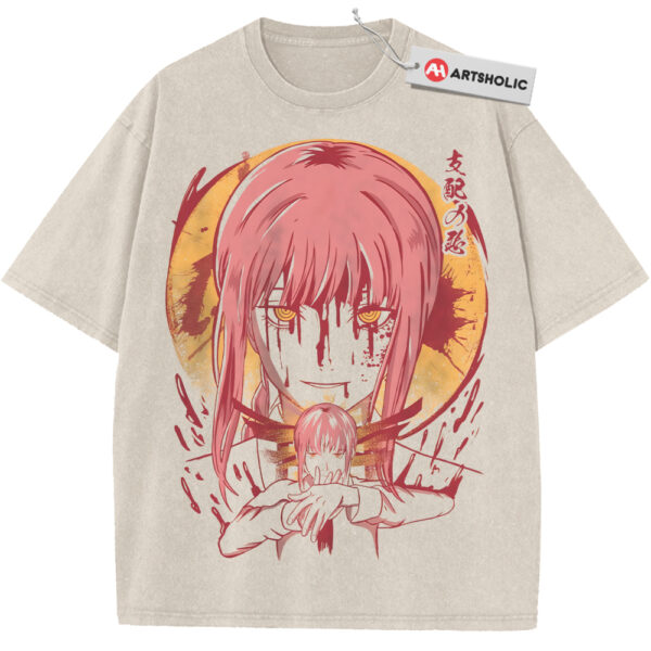 Makima Shirt, Chainsaw Man Shirt, Anime Shirt, Vintage Tee