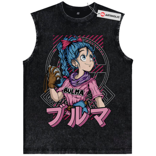 Bulma Tank Top, Dragon Ball Tank Top, DBZ Tank Top, Anime Tank Top, Vintage Tank Top