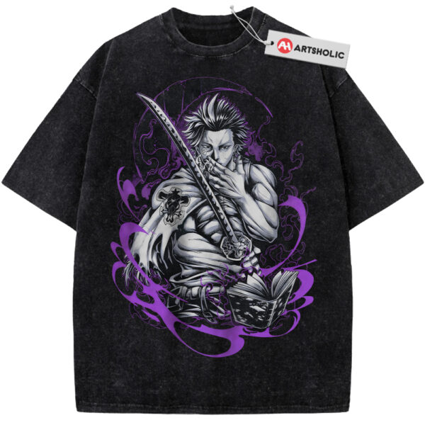 Yami Sukehiro Shirt, Black Clover Shirt, Anime Shirt, Vintage Tee