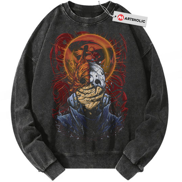 Obito Uchiha Sweatshirt, Naruto Sweatshirt, Anime Sweatshirt, Vintage Sweatshirt