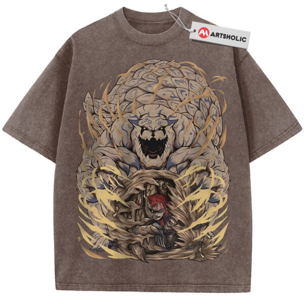 Gaara Shirt, Shukaku Shirt, Naruto Shirt, Anime Shirt, Vintage Tee