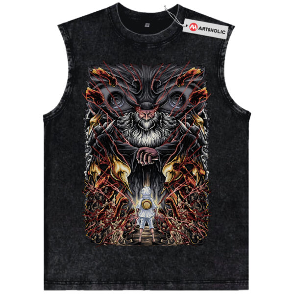 Saint Jaygarcia Saturn Tank Top, Monkey D Luffy Tank Top, One Piece Tank Top, Anime Tank Top, Vintage Tank Top