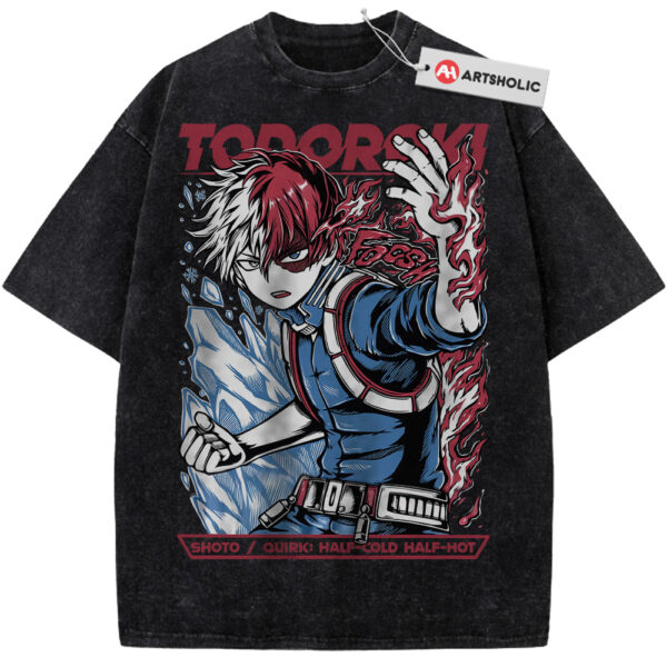 Shoto Todoroki Shirt, My Hero Academia Shirt, MHA Shirt, Anime Shirt, Vintage T-Shirt