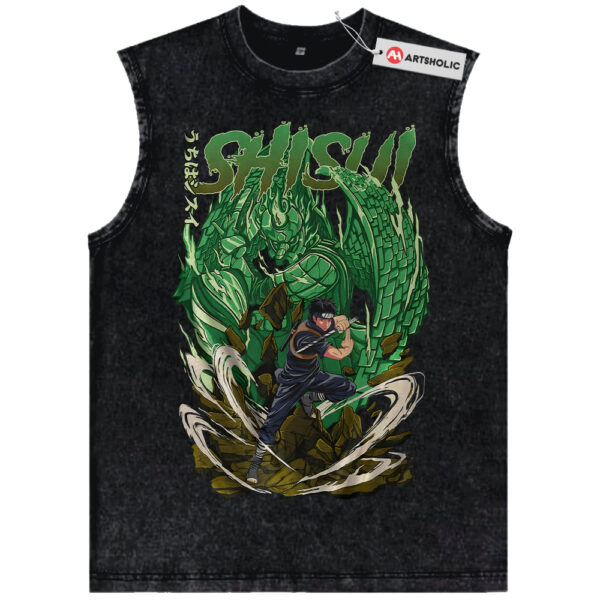 Shisui Uchiha Tank Top, Naruto Tank Top, Anime Tank Top, Vintage Tank Top