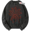 Kurama Sweatshirt, Naruto Sweatshirt, Anime Sweatshirt, Vintage Sweatshirt