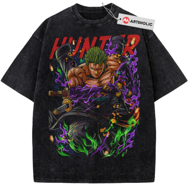 Roronoa Zoro Shirt, One Piece Shirt, Anime Shirt, Vintage Tee