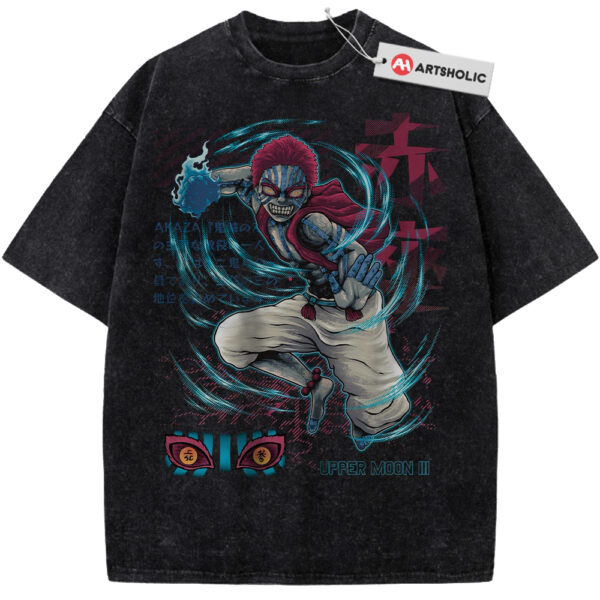 Akaza Shirt, Demon Slayer Shirt, Anime Shirt, Vintage T-Shirt