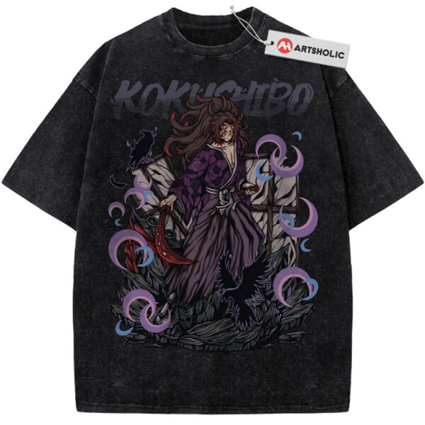 Kokushibo Shirt, Demon Slayer Shirt, Anime Shirt, Vintage T-Shirt