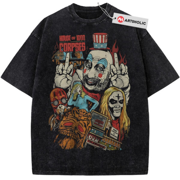House of 1000 Corpses Shirt, Horror Movie Shirt, Halloween Shirt, Vintage Tee