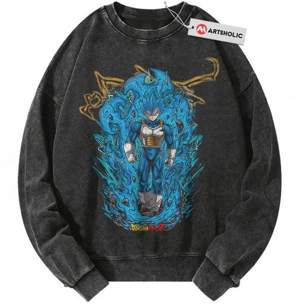 Vegeta Sweatshirt, Dragon Ball Sweatshirt, DBZ Sweatshirt, Anime Sweatshirt, Vintage Sweatshirt