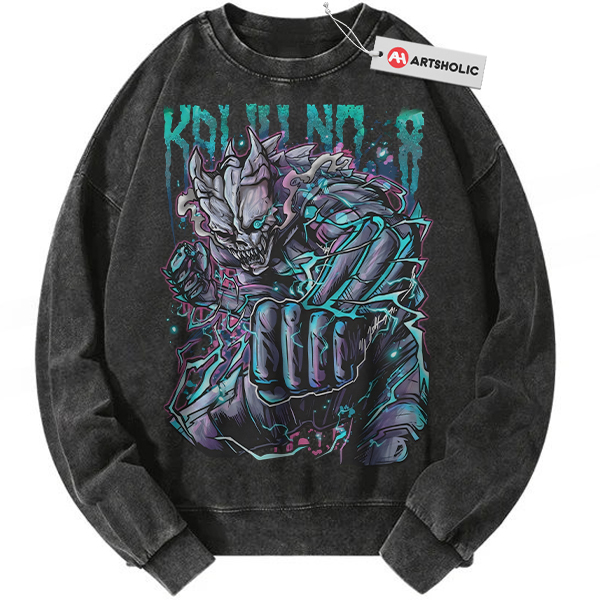 Kafka Hibino Sweatshirt, Kaiju No. 8 Sweatshirt, Anime Sweatshirt, Vintage Sweatshirt
