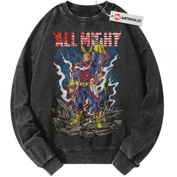 All Might Sweatshirt, Toshinori Yagi Sweatshirt, My Hero Academia Sweatshirt, MHA Sweatshirt, Anime Sweatshirt, Vintage Sweatshirt