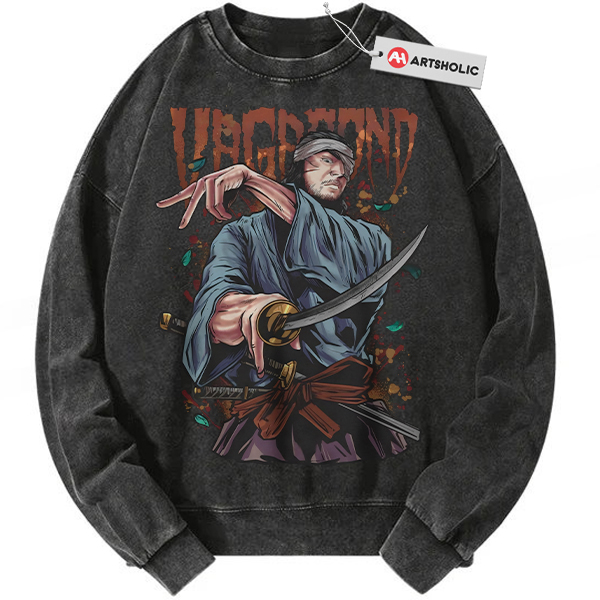 Musashi Miyamoto Sweatshirt, Vagabond Sweatshirt, Anime Sweatshirt, Vintage Sweatshirt