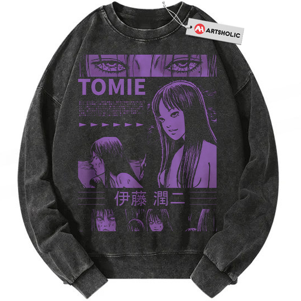 Tomie Kawakami Sweatshirt, Junji Ito Sweatshirt, Halloween Sweatshirt, Horror Sweatshirt, Anime Sweatshirt, Vintage Sweatshirt