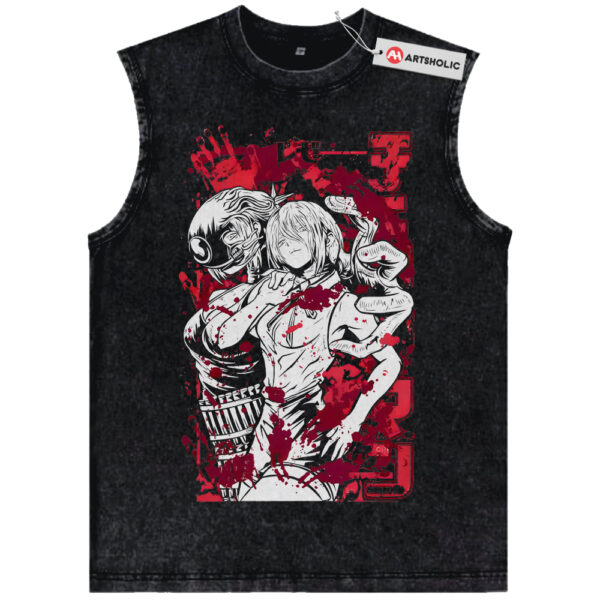 Reze Tank Top, Bomb Girl Tank Top, Bomb Devil Tank Top, Chainsaw Man Tank Top, Anime Tank Top, Vintage Tank Top
