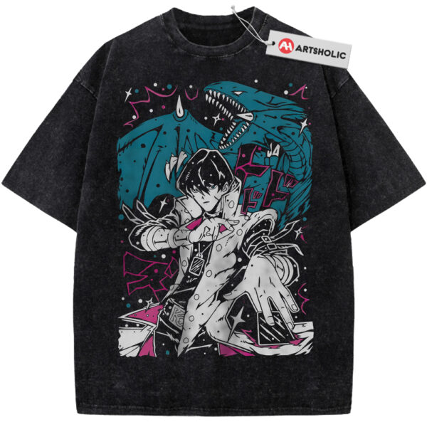 Kaiba Seto Shirt, Blue-Eyes White Dragon Shirt, Yugioh Shirt, Anime Shirt, Vintage Tee