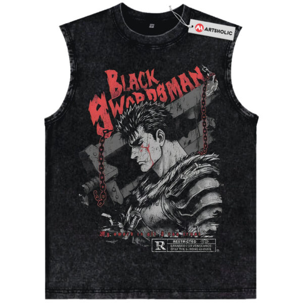 Guts Tank Top, Berserk Tank Top, Anime Tank Top, Vintage Tank Top