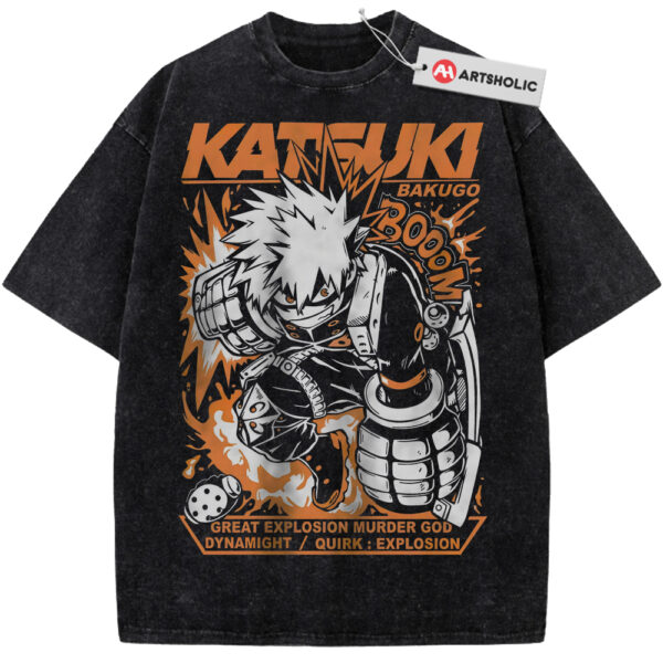 Katsuki Bakugo Shirt, Kacchan Shirt, My Hero Academia Shirt, MHA Shirt, Anime Shirt, Vintage Tee