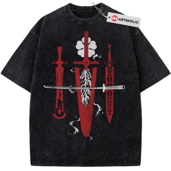 Black Clover Shirt, Anime Shirt, Vintage T-Shirt
