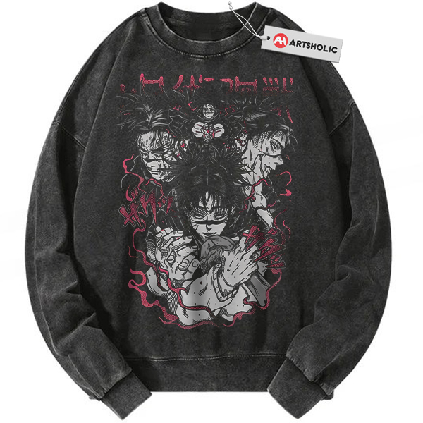 Choso Sweatshirt, Jujutsu Kaisen Sweatshirt, JJK Sweatshirt, Anime Sweatshirt, Vintage Sweatshirt