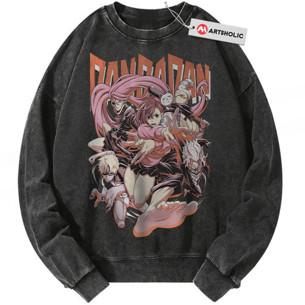 Momo Ayase Sweatshirt, Turbo Granny Sweatshirt, Dandadan Sweatshirt, Anime Sweatshirt, Vintage Sweatshirt