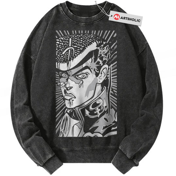 Josuke Higashikata Sweatshirt, JoJo's Bizarre Adventure Sweatshirt, Anime Sweatshirt, Vintage Sweatshirt