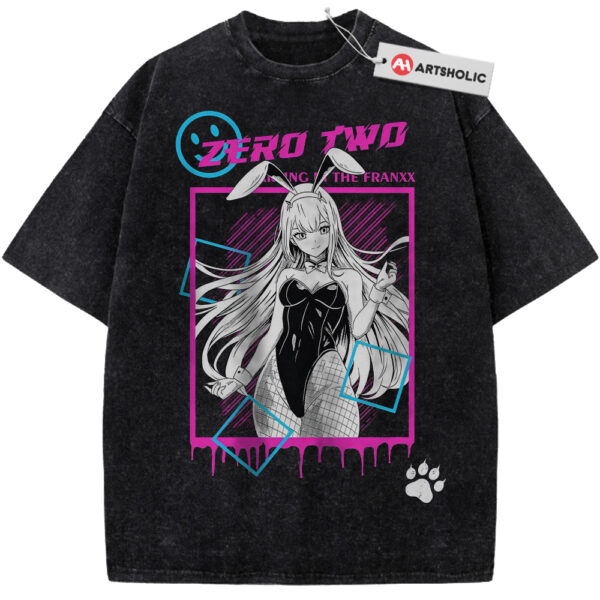 Zero Two Shirt, Darling in the Franxx Shirt, Anime Shirt, Vintage T-Shirt