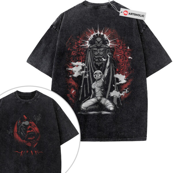Griffith Shirt, Berserk Shirt, Anime Shirt, Vintage T-Shirt 2-Sided
