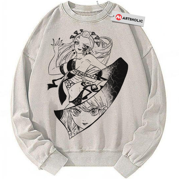 Daki Sweatshirt, Demon Slayer Sweatshirt, Anime Sweatshirt, Vintage Sweatshirt
