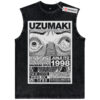 Uzumaki Tank Top, Junji Ito Tank Top, Horror Anime Tank Top, Vintage Tank Top