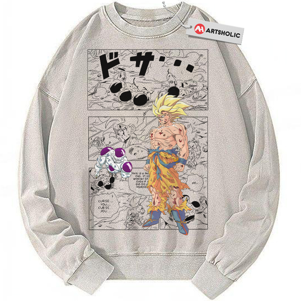 Son Goku Sweatshirt, Dragon Ball Sweatshirt, DBZ Sweatshirt, Anime Sweatshirt, Vintage Sweatshirt