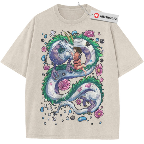 Haku vs Chihiro Shirt, Spirited Away Shirt, Studio Ghibli Shirt, Anime Shirt, Vintage T-Shirt