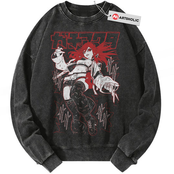 Riyo Reaper Sweatshirt, Gachiakuta Sweatshirt, Anime Sweatshirt, Vintage Sweatshirt