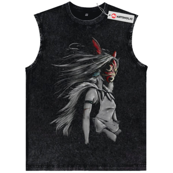San Tank Top, Princess Mononoke Tank Top, Studio Ghibli Tank Top, Anime Tank Top, Vintage Tank Top