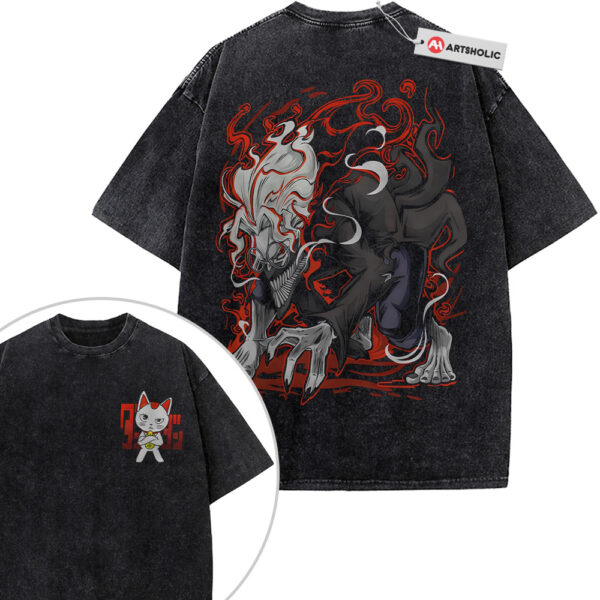 Okarun Shirt, Ken Takakura Shirt, Turbo Granny Shirt, Dandadan Shirt, Anime Shirt, Vintage T-Shirt 2-Sided