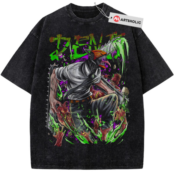 Denji Shirt, Chainsaw Devil Shirt, Chainsaw Man Shirt, Anime Shirt, Vintage T-Shirt