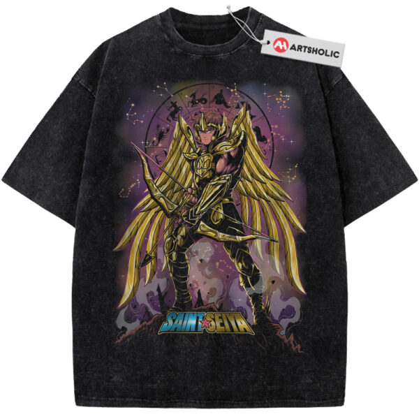 Sagittarius Aiolos Shirt, Saint Seiya Shirt, Anime Shirt, Vintage Tee