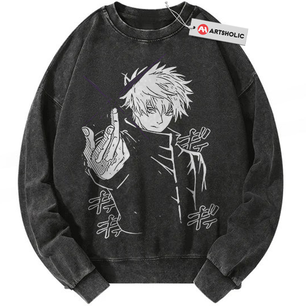 Satoru Gojo Sweatshirt, Jujutsu Kaisen Sweatshirt, Anime Sweatshirt, Vintage Sweatshirt