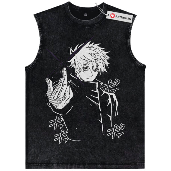 Satoru Gojo Tank Top, Jujutsu Kaisen Tank Top, Anime Tank Top, Vintage Tank Top