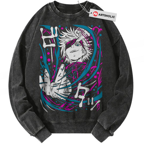 Satoru Gojo Sweatshirt, Jujutsu Kaisen Sweatshirt, Anime Sweatshirt, Vintage Sweatshirt