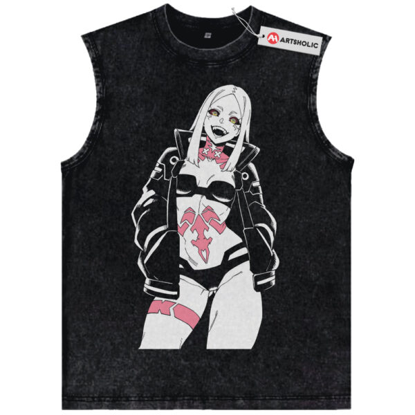 Rebecca Tank Top, Cyberpunk: Edgerunners Tank Top, Game Tank Top, Vintage Tank Top