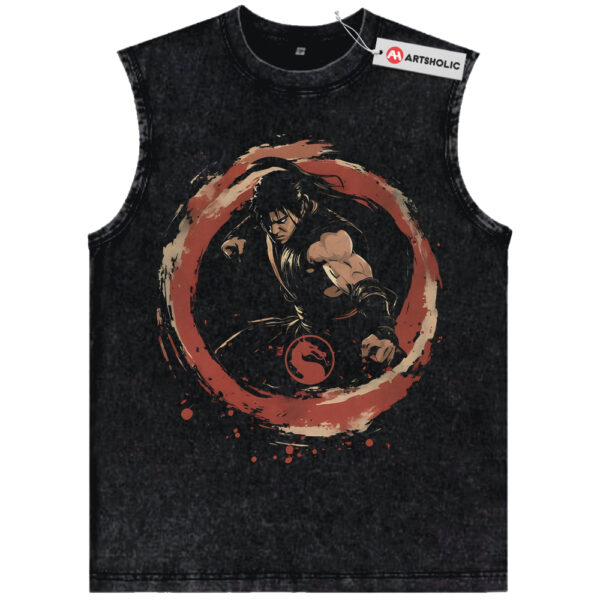 Liu Kang Tank Top, Mortal Kombat Tank Top, Game Tank Top, Vintage Tank Top