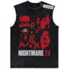 Nightmare 24 Tank Top, Halloween Tank Top, Horror Movie Tank Top, Vintage Tank Top