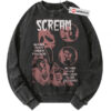 Scream Sweatshirt, Halloween Sweatshirt, Horror Movie Sweatshirt, Vintage Sweatshirt