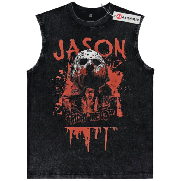 Jason Voorhees Tank Top, Friday the 13th Tank Top, Halloween Tank Top, Horror Tank Top, Vintage Tank Top