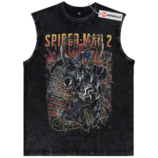 Spider Man Tank Top, Venom Tank Top, Marvel Comics Tank Top, Vintage Tank Top