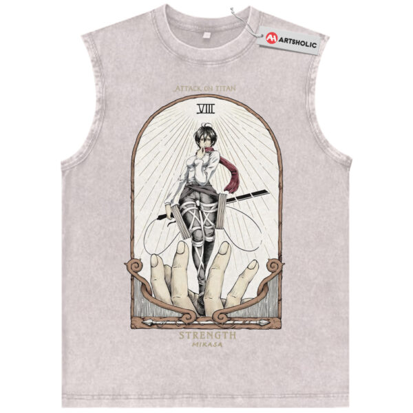 Mikasa Ackerman Tank Top, Attack On Titan Tank Top, AOT Tank Top, Anime Tank Top, Vintage Tank Top