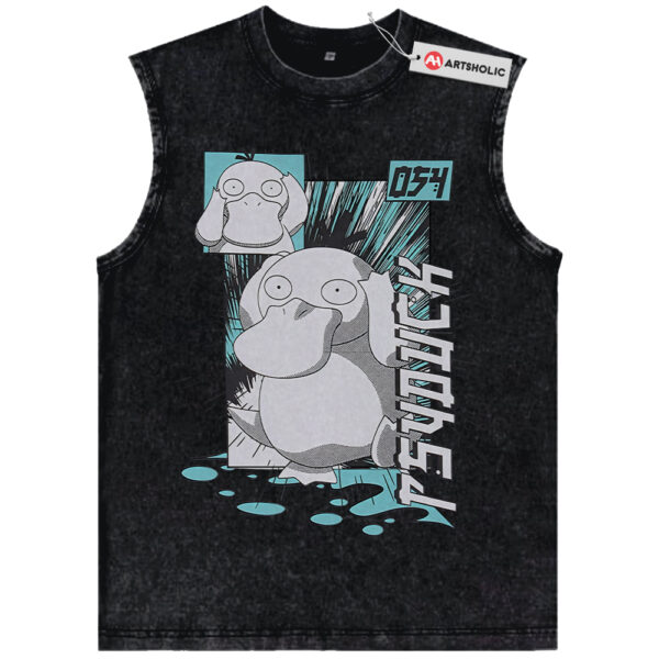 Psyduck Tank Top, Anime Tank Top, Vintage Tank Top